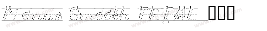 Manus Smooth_TRIAL字体转换